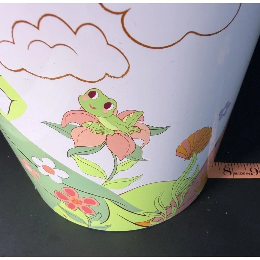Disney Princess' Solid Plastic Waste Trashcan The Big One Kids New With Tags